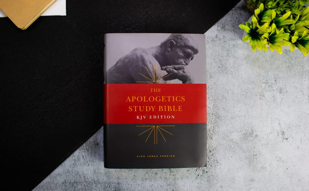 Apologetics Study Bible: King James Version (kjv), English Bible, Leather Touch, Black Cover and Easy to Understand with Large Fonts | Lifeway India Leather Bound – 1 January 2019