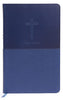 NKJV, Value Thinline Bible, Leathersoft, Blue, Red Letter, Comfort Print: Holy Bible, New King James Version