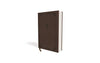 Holy Bible: New International Version, Chocolate, Italian Duo-Tone Teen Study Imitation Leather
