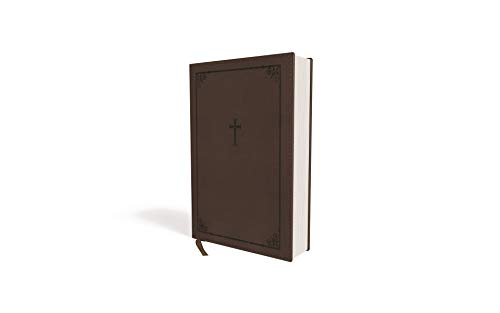 Holy Bible: New International Version, Chocolate, Italian Duo-Tone Teen Study Imitation Leather