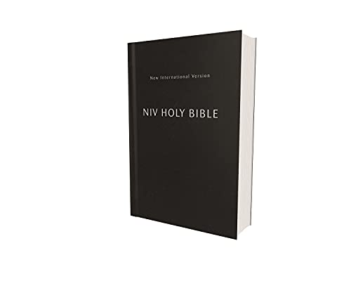 Holy Bible: New International Version, Black, Comfort Print