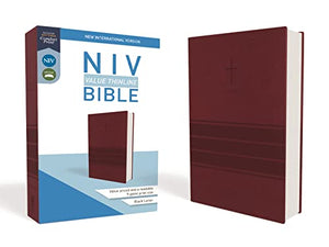 Holy Bible: New International Version, Burgundy Leathersoft, Value Thinline Bible