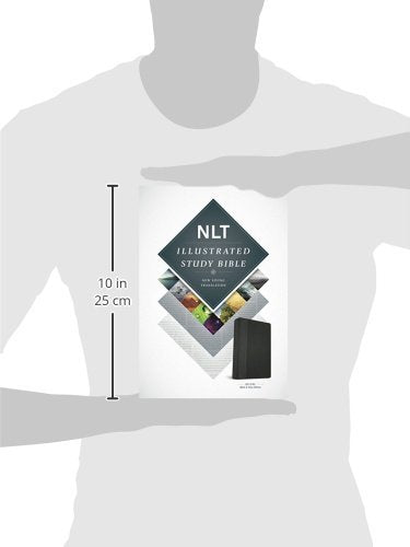 NLT Illustrated Study Bible Tutone Black/Onyx