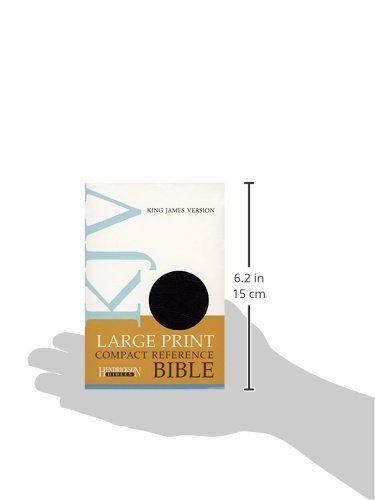 KJV Compact Reference Bible Imitation Leather – Large Print