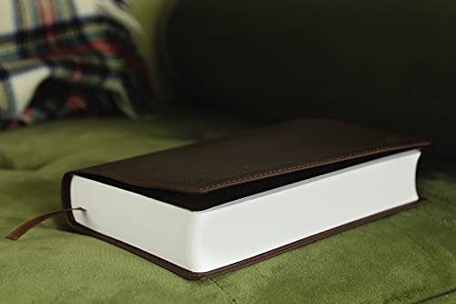 Holy Bible: New International Version, Chocolate, Italian Duo-Tone Teen Study Imitation Leather