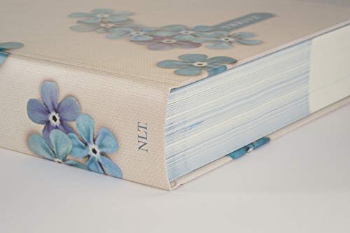 NLT THRIVE Creative Journaling Devotional Bible, Flowers: New Living Translation, Creative Journaling Devotional Bible