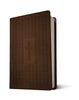 NLT Premium Value Thinline Bible, Filament Enabled Edition (Leatherlike, Dark Brown Cross)