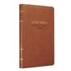 KJV Holy Bible, Gift Edition Saddle Tan Faux Leather, King James Version
