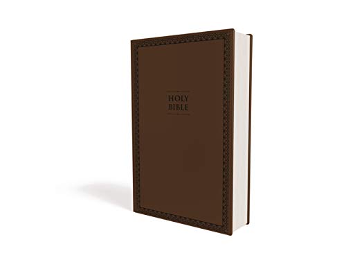 Holy Bible: New International Version, Chocolate Leathersoft Value Thinline Bible