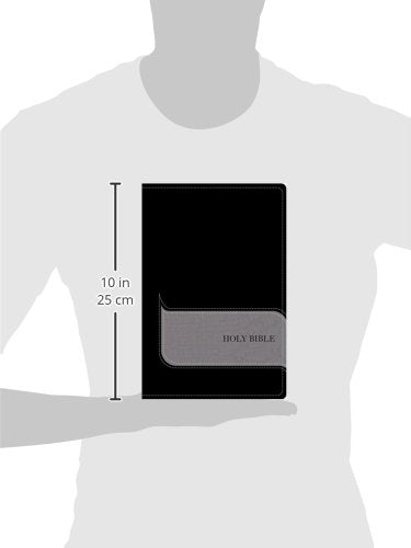 Understand the Faith Study Bible: New International Version, Black/gray, Italian Duo-tone