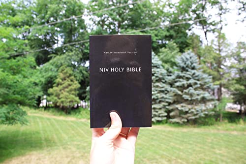 Holy Bible: New International Version, Black, Comfort Print