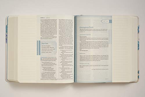 NLT THRIVE Creative Journaling Devotional Bible, Flowers: New Living Translation, Creative Journaling Devotional Bible