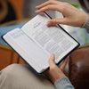 KJV, Thinline Bible, Compact, Leathersoft, Burgundy, Red Letter, Comfort Print: Holy Bible, King James Version