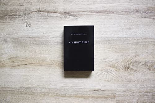 Holy Bible: New International Version, Black, Comfort Print