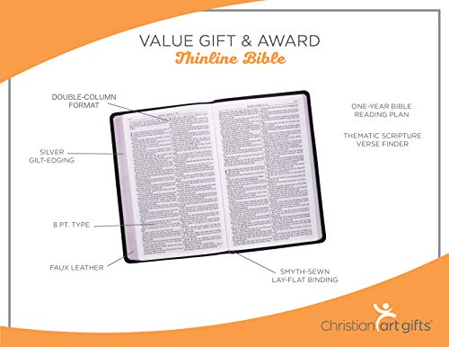 KJV Holy Bible, Gift Edition Saddle Tan Faux Leather, King James Version