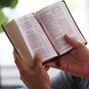 NKJV, End-of-Verse Reference Bible, Compact, Leathersoft, Black, Red Letter, Comfort Print: Holy Bible, New King James Version