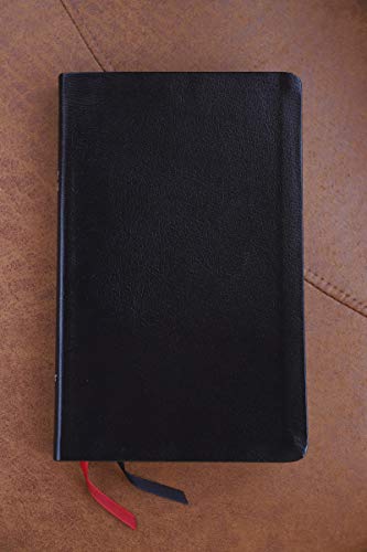 Holy Bible: New International Version, Black, Bonded Leather, Thinline