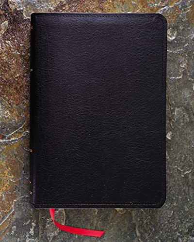 KJV, Thompson Chain-Reference Bible, Handy Size, Bonded Leather, Black, Red Letter: King James Version, Black, Bonded Leather, Handy Size, Red Letter