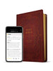 KJV Large Print Thinline Reference Bible, Filament Edition: King James Version, Ornate Burgundy Leatherlike, Filament Enabled, Thinline Reference
