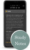 NLT Compact Zipper Bible, Filament Enabled Edition (Red Letter, Leatherlike, Charcoal Patch): New Living Translation, Filament Enabled Edition, Charcoal Patch, Leatherlike, With Zipper, Red Letter