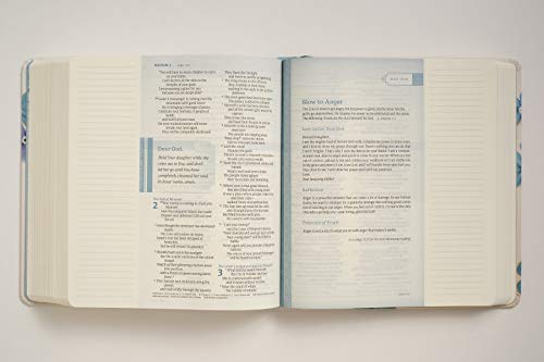NLT THRIVE Creative Journaling Devotional Bible, Flowers: New Living Translation, Creative Journaling Devotional Bible