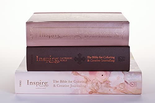 Inspire Catholic Bible NLT: The Bible for Coloring & Creative Journaling