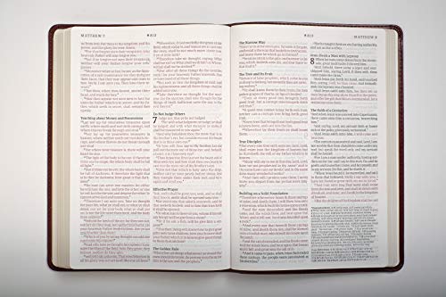 KJV Large Print Thinline Reference Bible, Filament Edition: King James Version, Ornate Burgundy Leatherlike, Filament Enabled, Thinline Reference