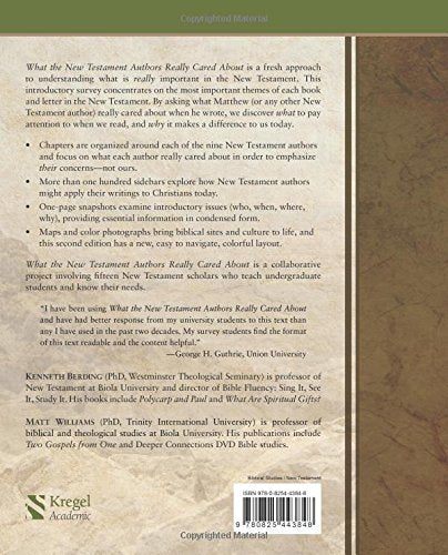 What the New Testament Authors Really Cared About: A Survey of Their Writings