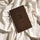 NLT Premium Value Thinline Bible, Filament Enabled Edition (Leatherlike, Dark Brown Cross)