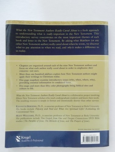 What the New Testament Authors Really Cared about: A Survey of Their Writings