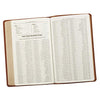 KJV Holy Bible, Gift Edition Saddle Tan Faux Leather, King James Version