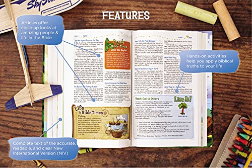 NIV Adventure Bible: New International Version, Full Color, Magnetic Closure