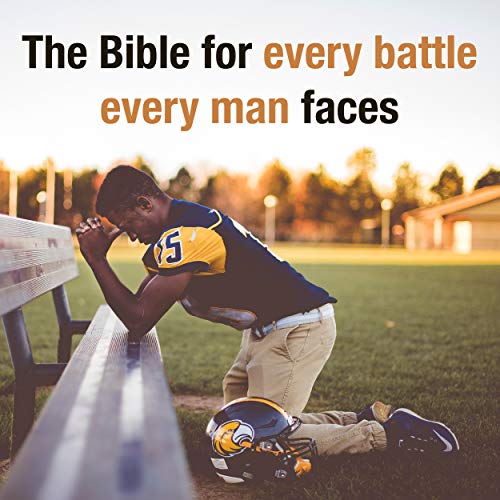 NIV Every Man's Bible Large Print Tutone Onyx/Black: Every Man's Bible, New International Version, Onyx & Black