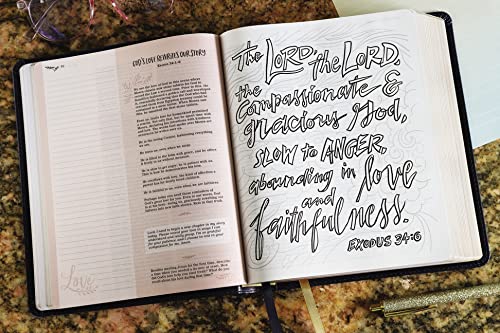 NIV Radiant Virtues Bible: New International Version, Navy Leathersoft: A Beautiful Word Collection, Red Letter, Comfort Print