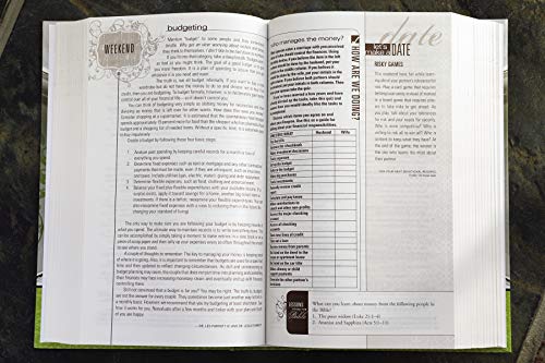 NIV, Couples' Devotional Bible, Hardcover