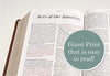 NLT Personal Size Giant Print Bible, Filament Edition, Brown: New Living Translation, Rustic Brown, Leatherlike, Personal Size, Giant Print