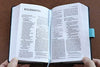 Holy Bible: New International Version, Turquoise/Chocolate, Leathersoft, Thinline, Red Letter