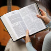 KJV Holy Bible, Giant Print Center-Column Reference Bible, Black Bonded Leather, 53,000 Cross References, Red Letter, Comfort Print: King James Version: Holy Bible, King James Version