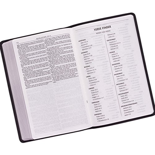 KJV Budget Gift & Award Lux-Leather Black