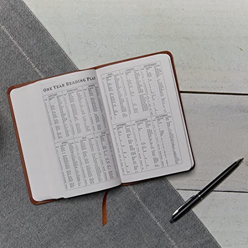 KJV, Value Thinline Bible, Compact, Leathersoft, Brown, Red Letter, Comfort Print: Holy Bible, King James Version