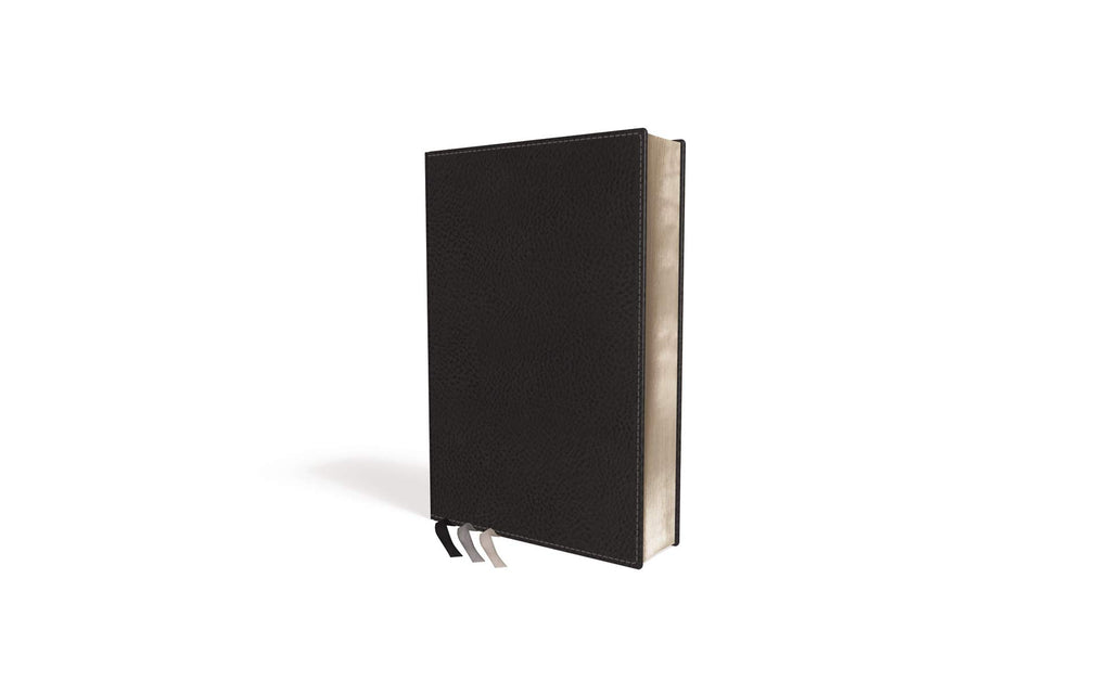 Holy Bible: New International Version, Preacher's Bible, Black, Verse-by-verse Format, Leathersoft, Comfort Print Imitation Leather – Import, 28 April 2020