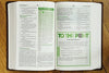 Holy Bible: New International Version, Chocolate, Italian Duo-Tone Teen Study Imitation Leather