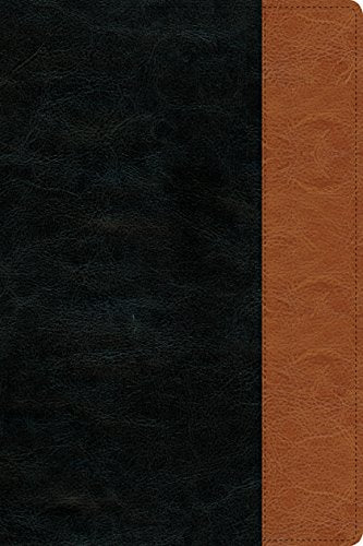 NLT Compact Edition Bible Large Print, Blacl/Tan, Indexed (Large Print Compact Edition: NLT)