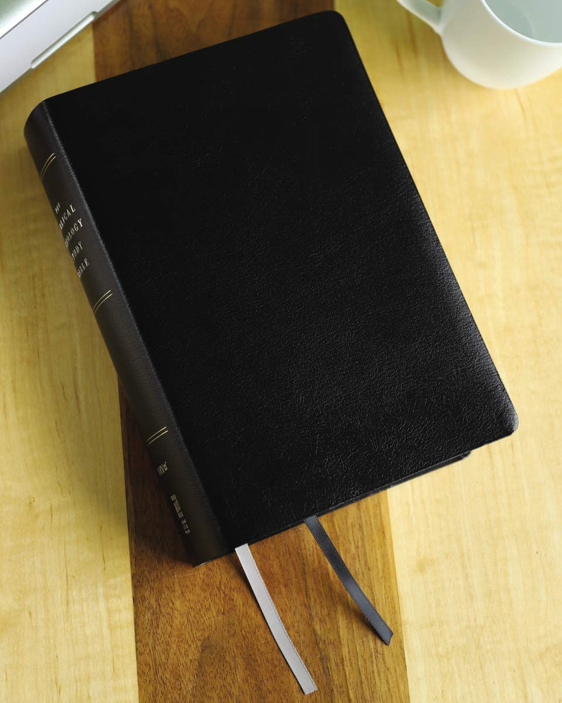 NIV Biblical Theology Study Bible: New International Version, Biblical Theology Study Bible, Black, Bonded Leather, Comfort Print; Follow God s Redemptive Plan As It Unfolds Throughout Scripture Bonded Leather