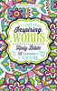 Holy Bible: New International Version Inspiring Words, 52 Verses to Color