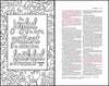 Holy Bible: New International Version Inspiring Words, 52 Verses to Color