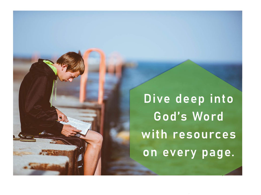 NLT Christian Basics Bible, The Hardcove