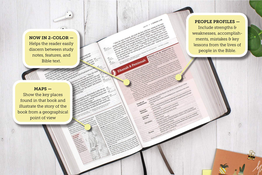 NIV Life Application Study Bible, Third Edition (Red Letter, Imitation Leather – 4 May 2021