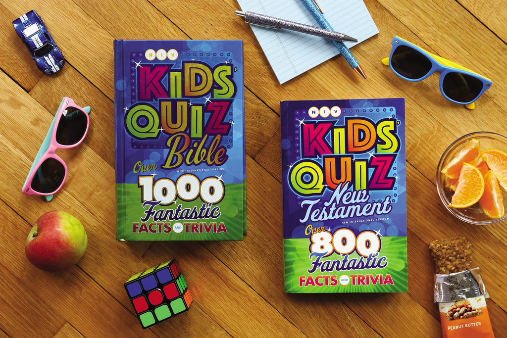 Kids' Quiz Bible: New International Version, Over 1000 Fantastic Facts and Trivia Hardcover