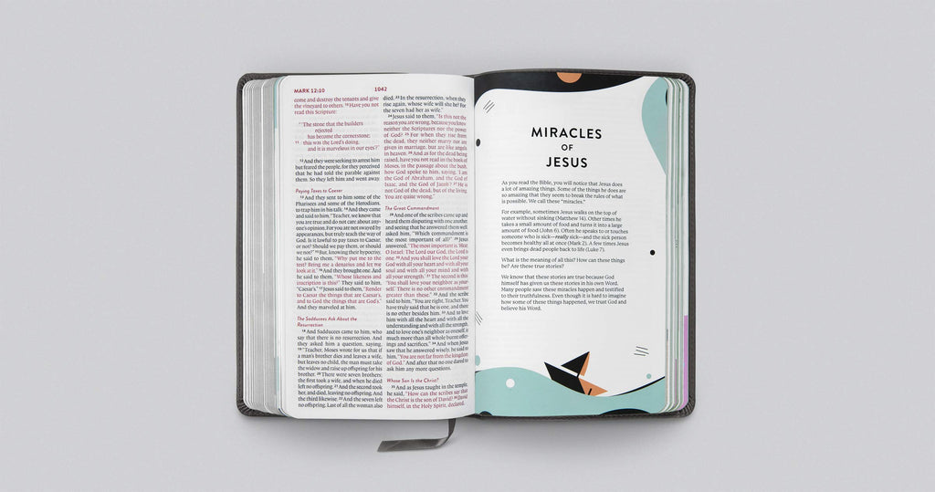 ESV Kid's Bible, Thinline: English Standard Version, Trutone, Thinline, Sword of the Spirit Leather Bound – Import, 31 March 2019